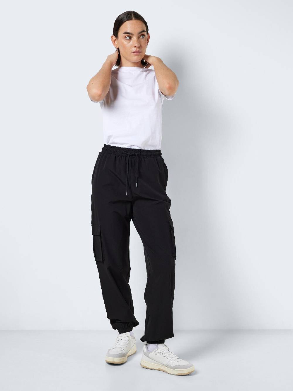 NOISY MAY KIRBY HW Cargo Pants (Black) Sonderangebot der Fabrik