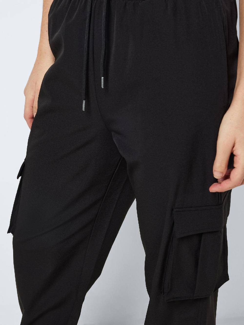 NOISY MAY KIRBY HW Cargo Pants (Black) Sonderangebot der Fabrik
