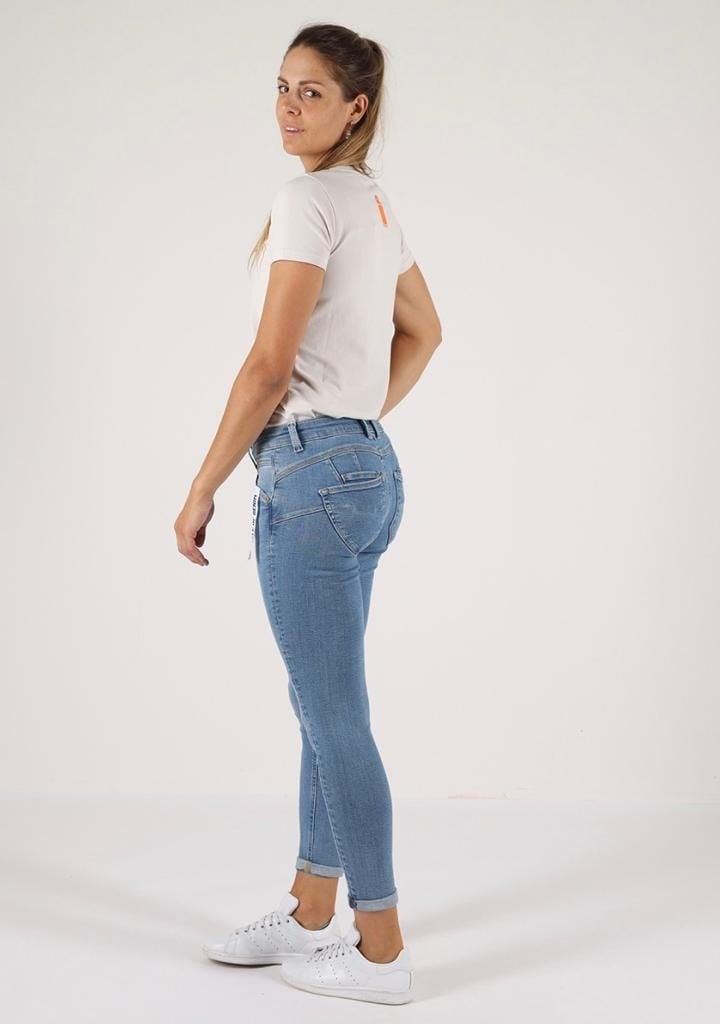 M.O.D ELLEN Skinny Raking Blue Rabatte dieses Monats