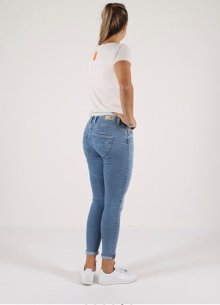 M.O.D ELLEN Skinny Raking Blue Rabatte dieses Monats