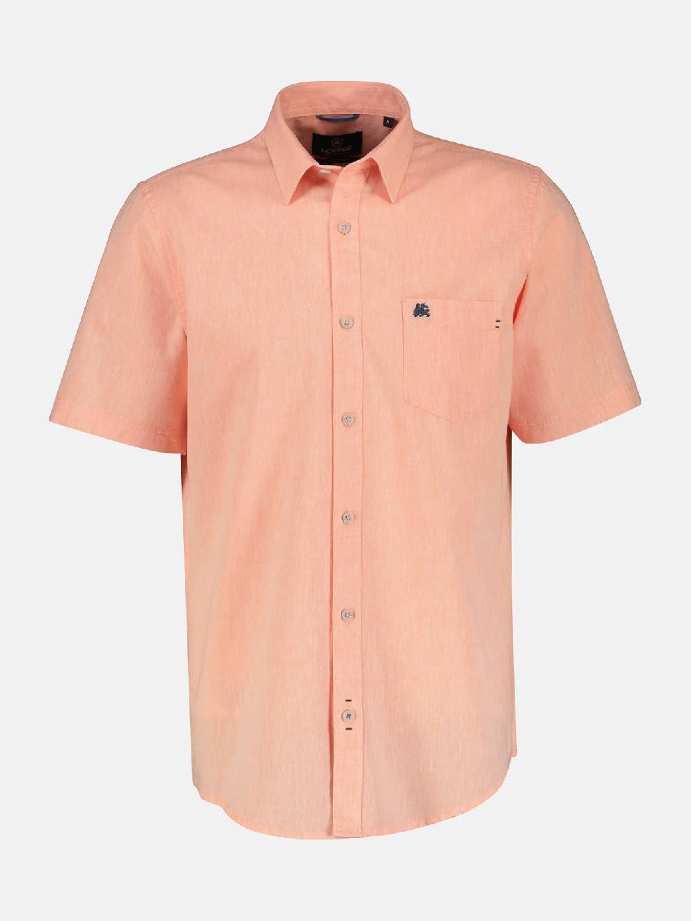 Lerros 2442010 CASUAL KATOENEN LINNEN OVERHEMD (927 MELLOW PEACH) Versandkostenfrei