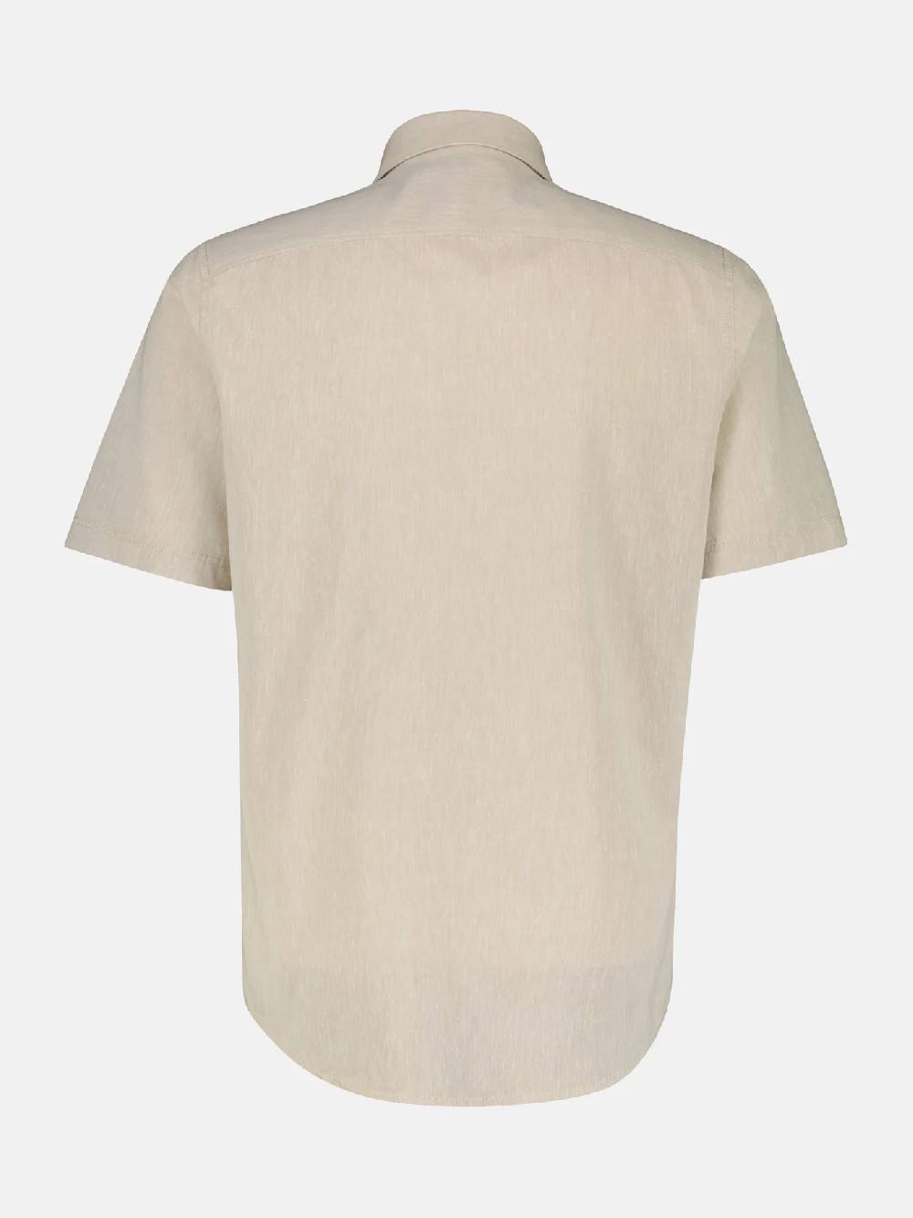 Lerros 2442010 CASUAL KATOENEN LINNEN OVERHEMD (705 LIGHT DUNE BEIGE) Großer Ausverkauf