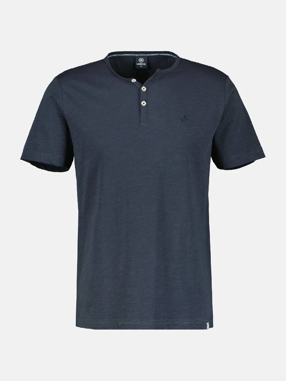 Lerros 2433908 BASIS HENLEY-SHIRT (485 CLASSIC NAVY) Saisonschlussverkauf