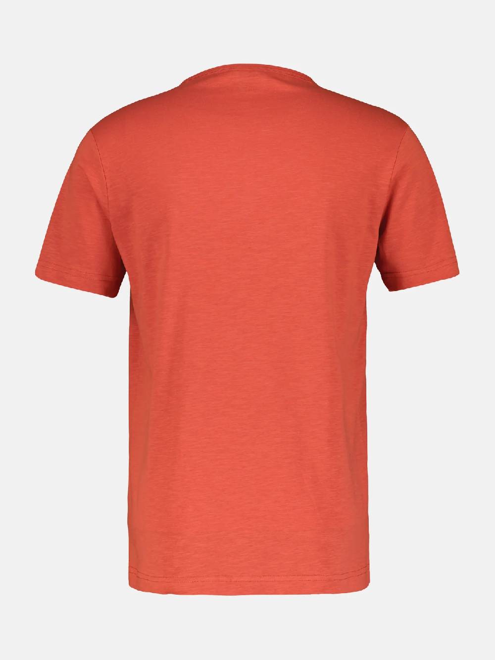 Lerros 2433908 BASIS HENLEY-SHIRT (327 DEEP CORAL RED) Black Friday