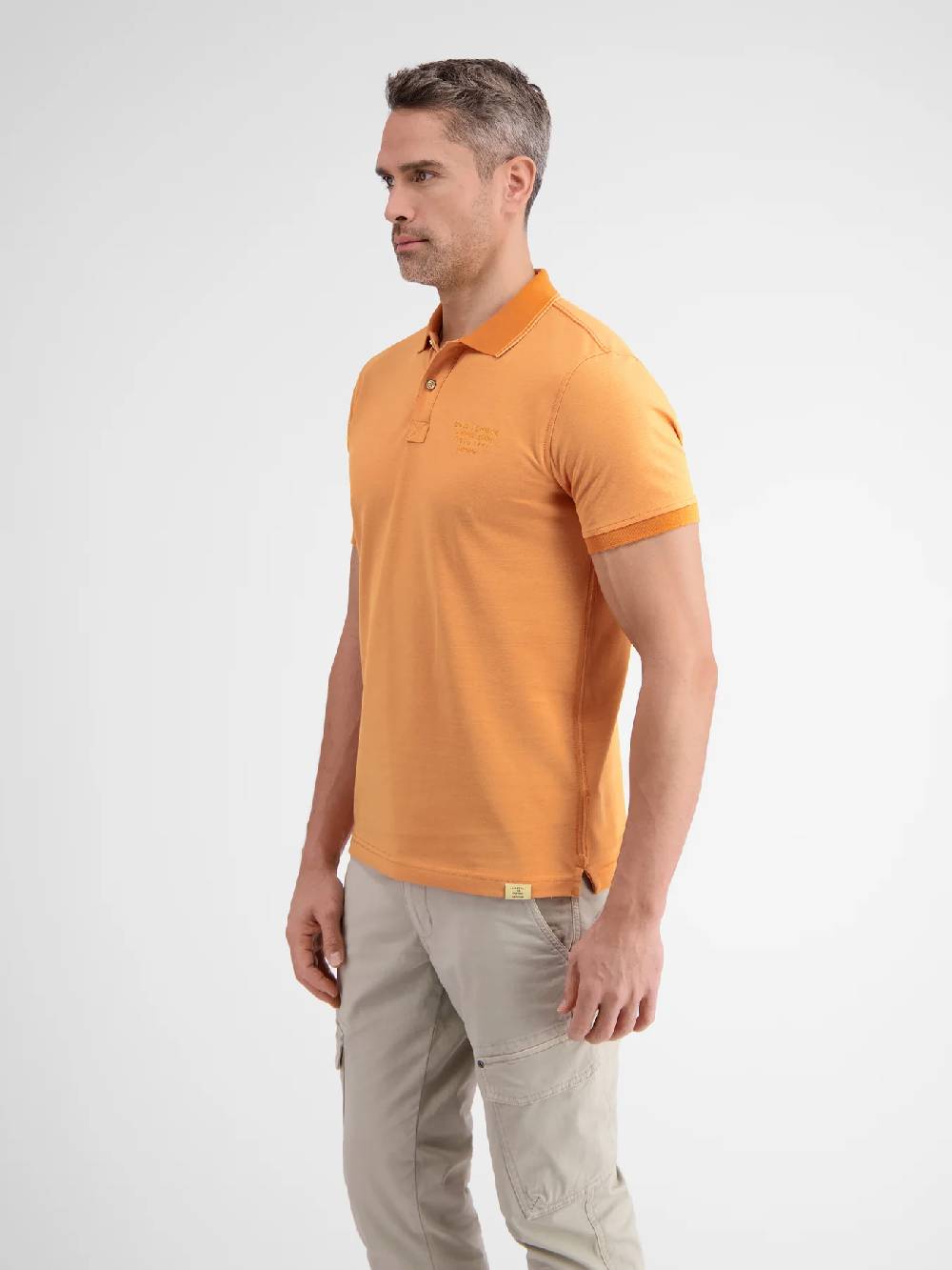 Lerros 2433239 TWEEKLEURIGE POLO (927 MELLOW PEACH) Cyber Monday
