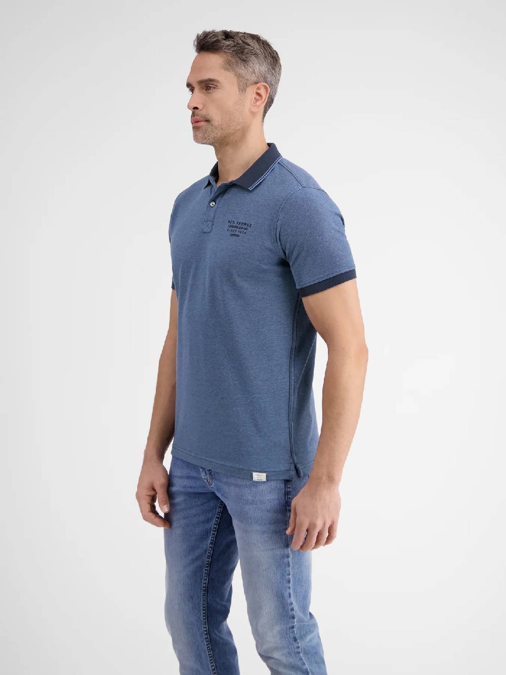 Lerros 2433239 TWEEKLEURIGE POLO (485 CLASSIC NAVY) Weihnachtsangebot