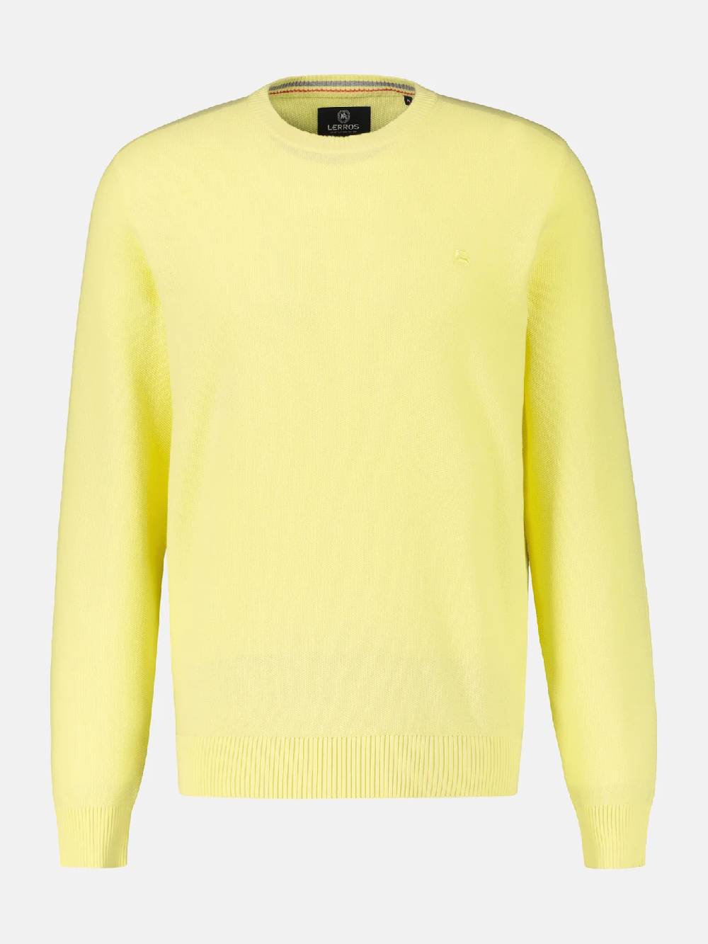 Lerros 23D5001 GEBREIDE TRUI MET RONDE HALS (518 PURE LEMON) Top Angebot