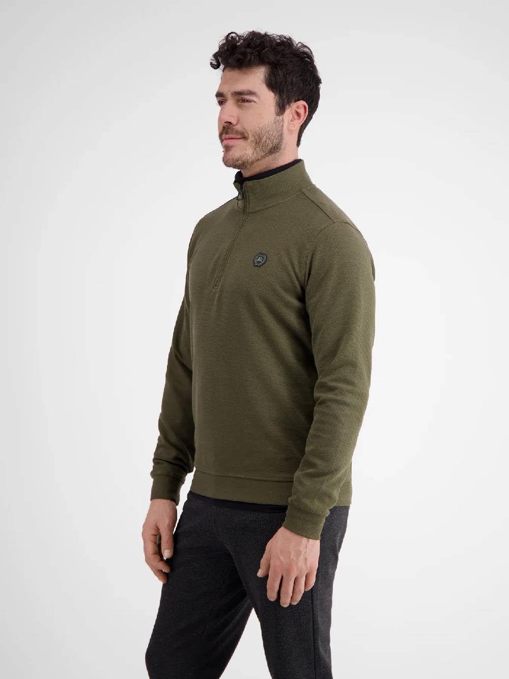 Lerros 23D4402 GESTRUCTUREERDE SWEATBROEK (659 AGED OLIVE) Exklusive Angebote