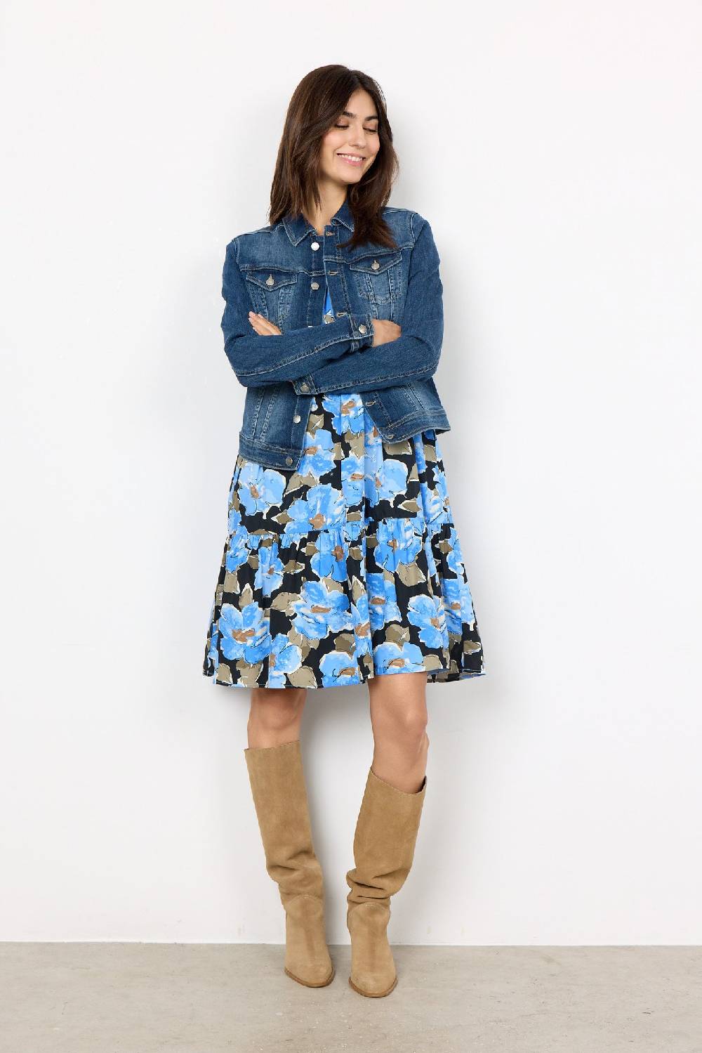 Soya Concept SC-KIMBERLY 3 JACKET (2494 DARK BLUE DENIM) Kostenlose Rückgabe