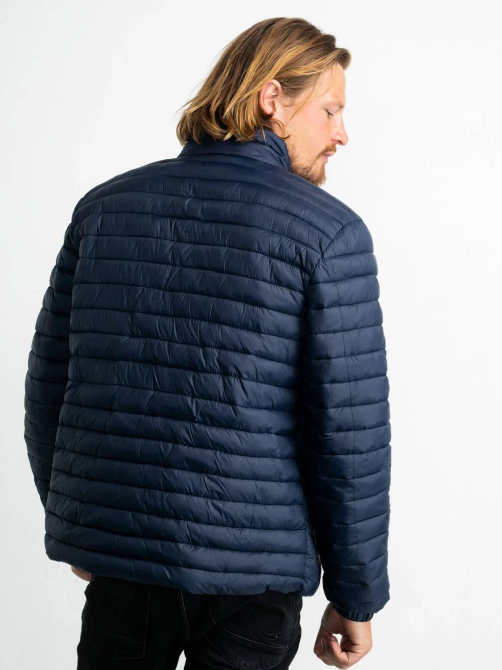 Petrol M-3020-JAC101 - Men Jacket Padded (5107 Dark Sapphire) Fabrikladen
