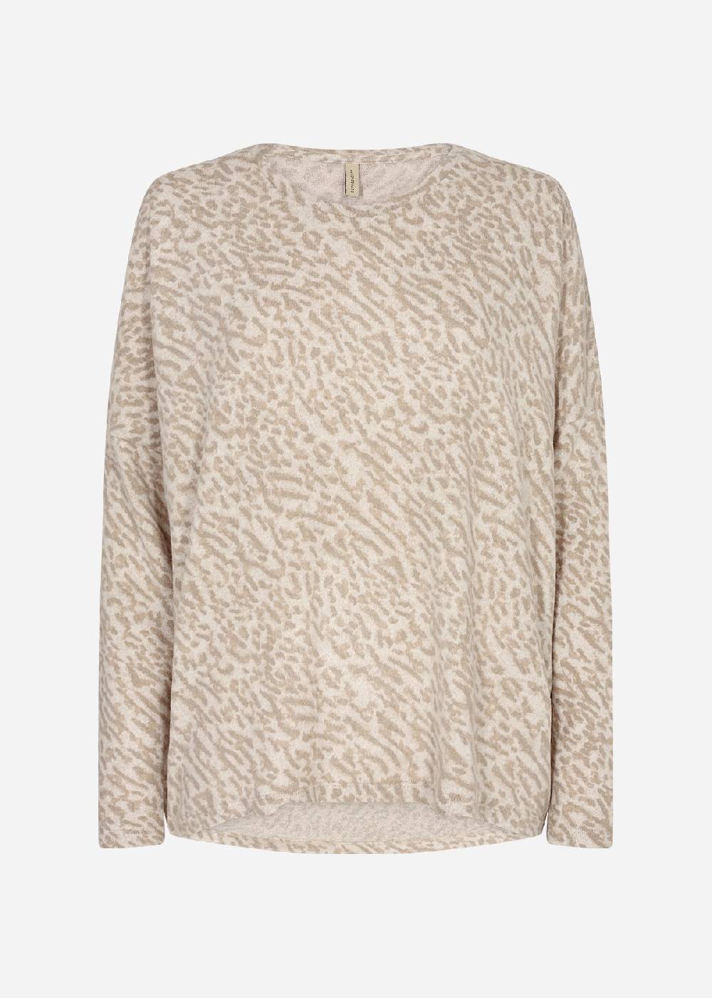 Soya Concept SC-BIARA AOP 94 BLOUSE (91620 CREAM MELANGE COMBI)