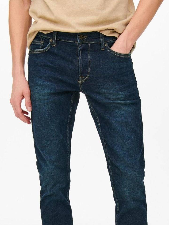 Only & Sons ONSLOOM Life Slim Blue Denim (PK 0482) Kauf eins, bekomm eins gratis