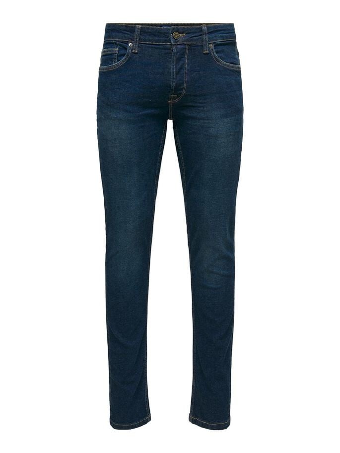 Only & Sons ONSLOOM Life Slim Blue Denim (PK 0482) Kauf eins, bekomm eins gratis