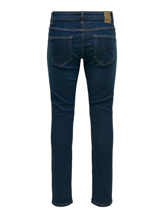 Only & Sons ONSLOOM Life Slim Blue Denim (PK 0482) Kauf eins, bekomm eins gratis