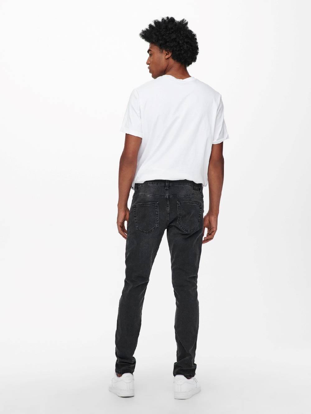 Only & Sons ONSLOOM Life Slim Black (PK 9614) Tägliche Deals