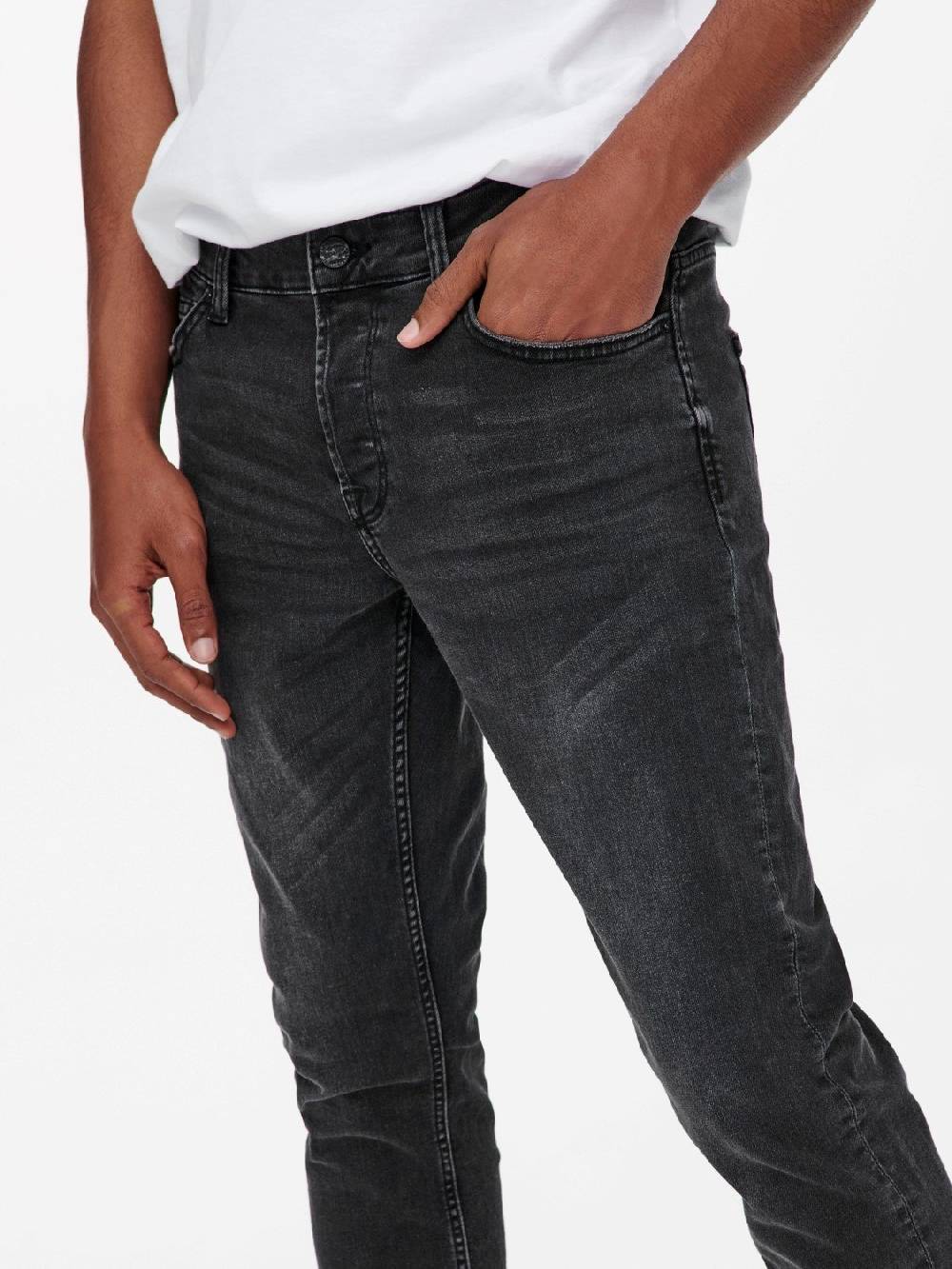 Only & Sons ONSLOOM Life Slim Black (PK 9614) Tägliche Deals