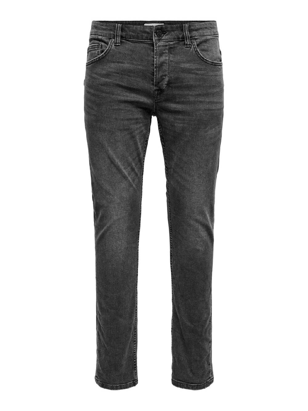 Only & Sons ONSLOOM Life Slim Black (PK 9614) Tägliche Deals