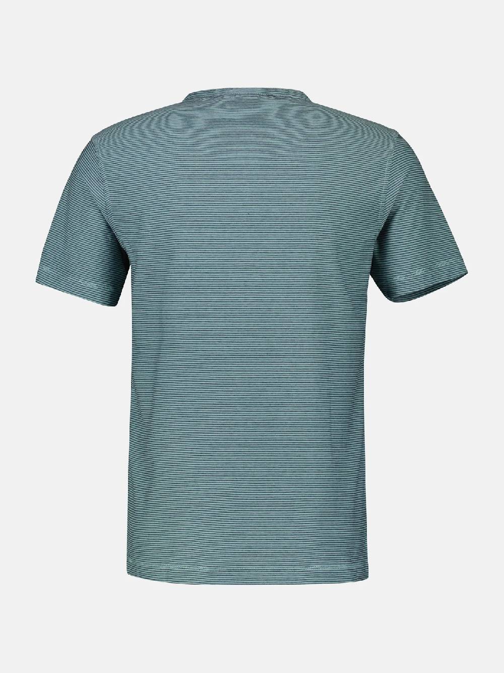 Lerros 2423910 GESTREEPT SERAFINO OVERHEMD (622 COASTAL SEA BLUE) JETZT KAUFEN