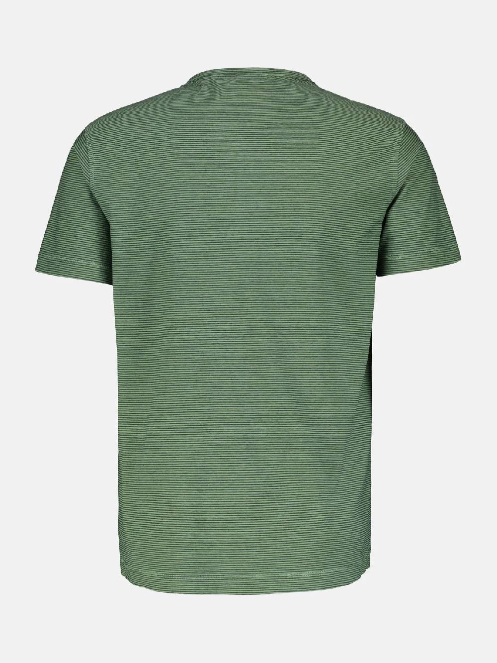 Lerros 2423910 GESTREEPT SERAFINO OVERHEMD (612 SAGE GREEN) Neueste Stile