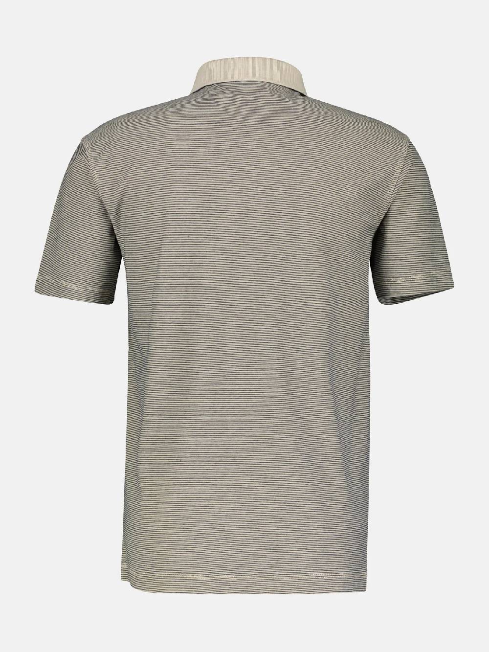Lerros 2423211 GESTREEPT POLOSHIRT (705 LIGHT DUNE BEIGE) Bis zu 50% Rabatt