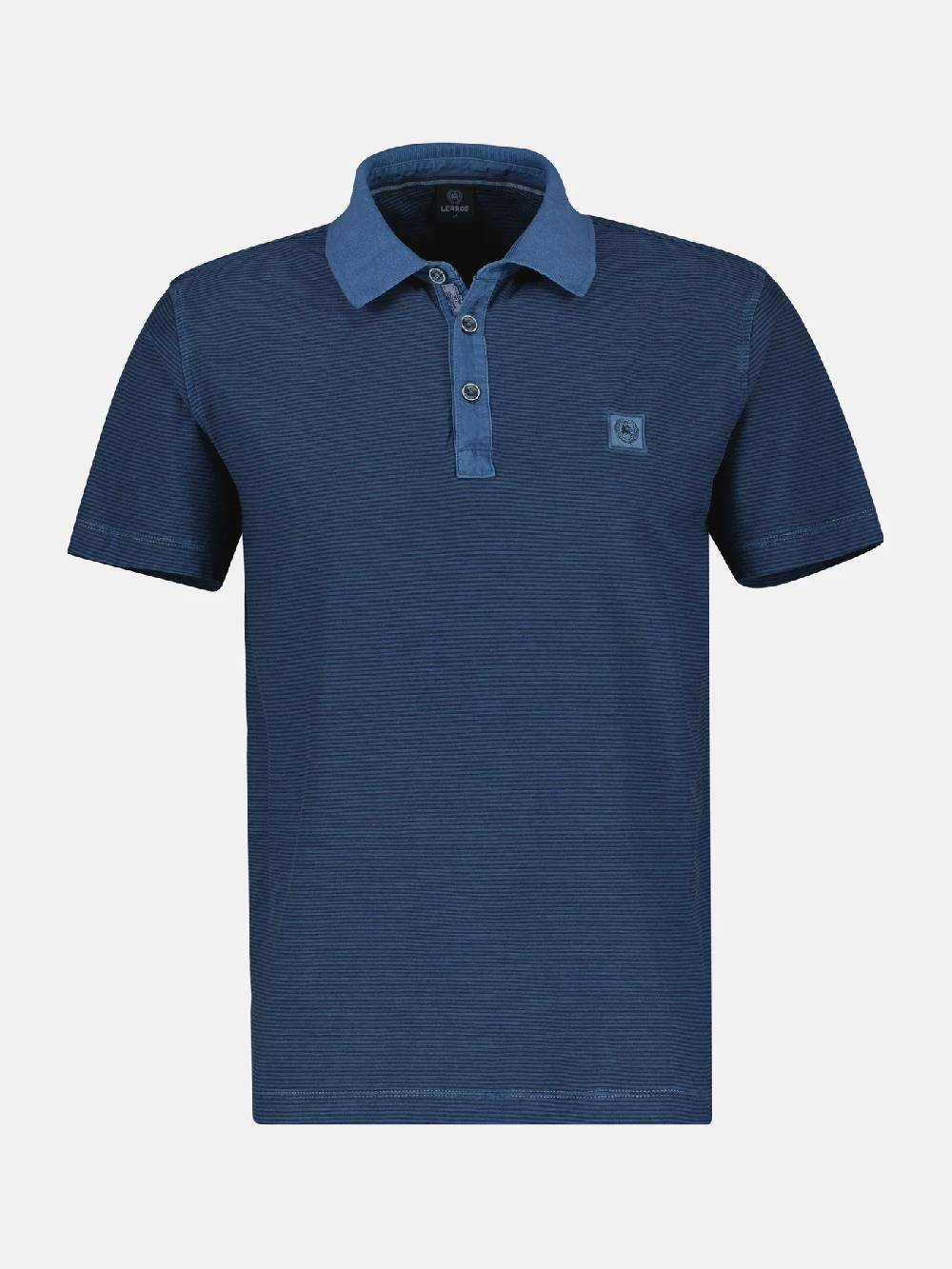 Lerros 2423211 GESTREEPT POLOSHIRT (448 STORM BLUE) Bis zu 60% Rabatt