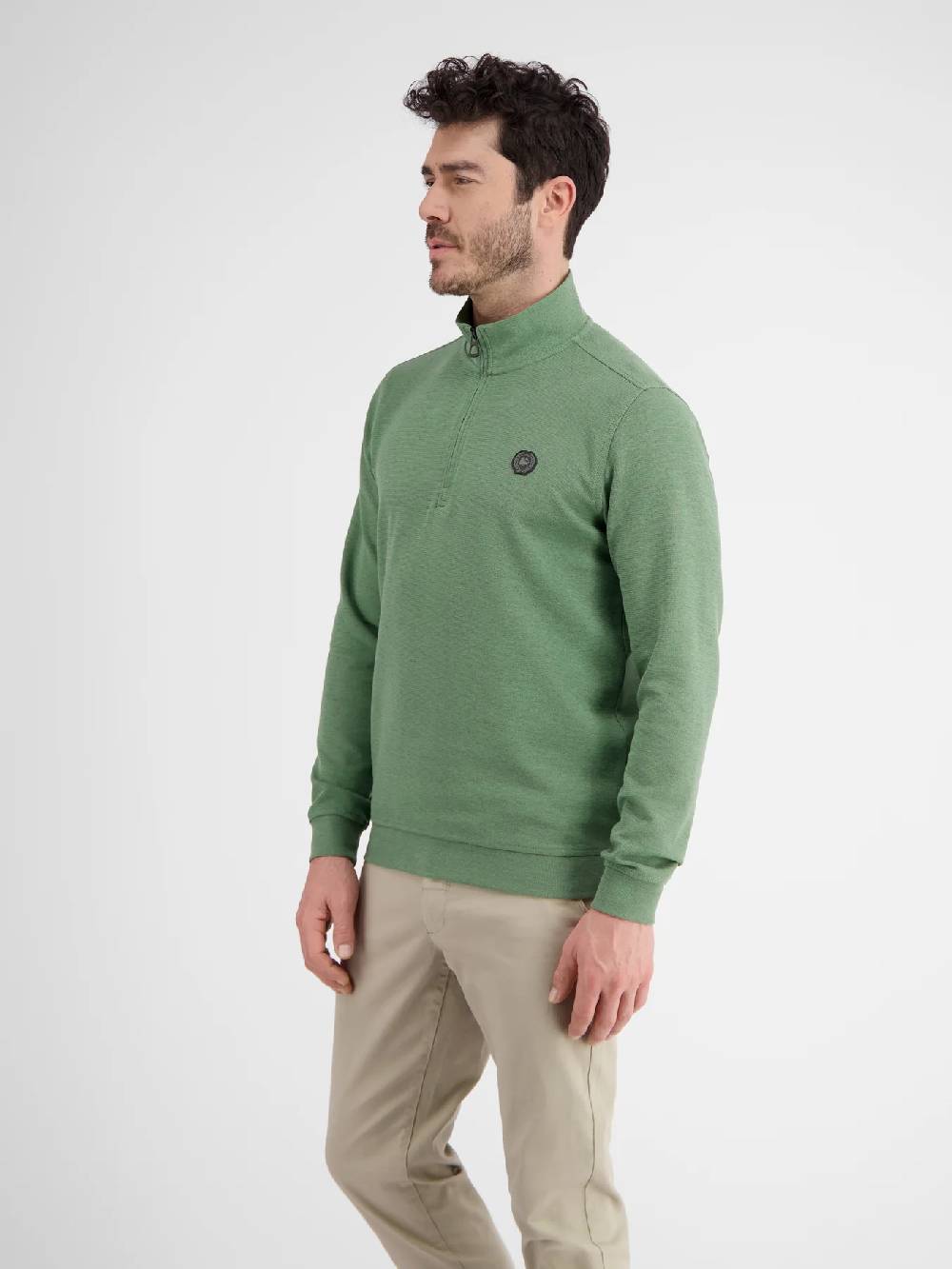 Lerros 23D4402 GESTRUCTUREERDE SWEATBROEK (612 SAGE GREEN) Bis zu 65% Rabatt