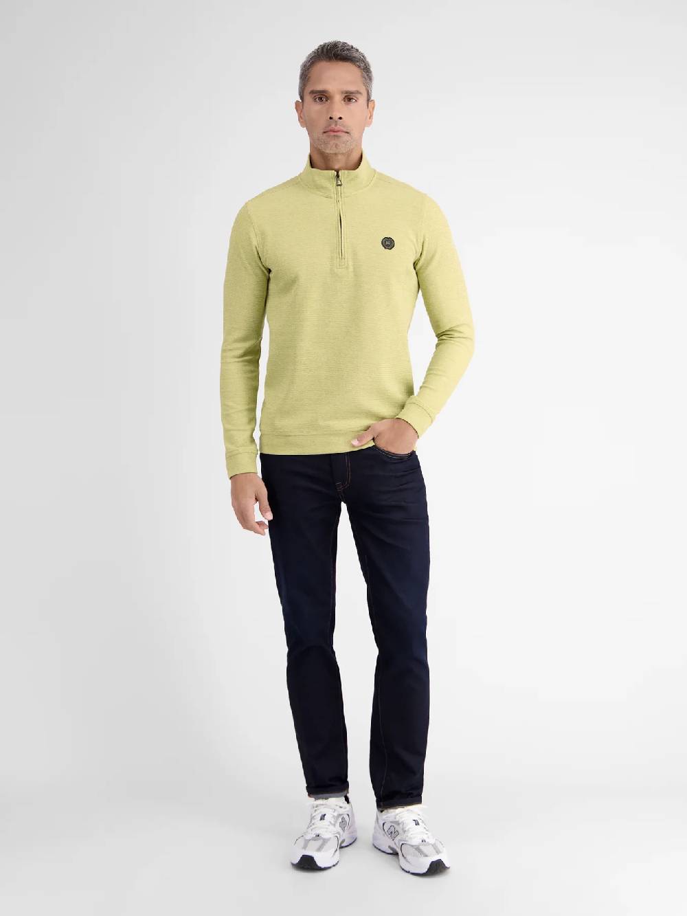 Lerros 23D4402 GESTRUCTUREERDE SWEATBROEK (518 PURE LEMON) Nur für heute