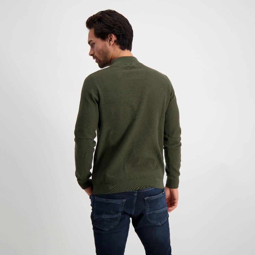 Cars Jeans TRUSSET Mockneck SW Army 50% Rabatt mit kostenlosem Versand