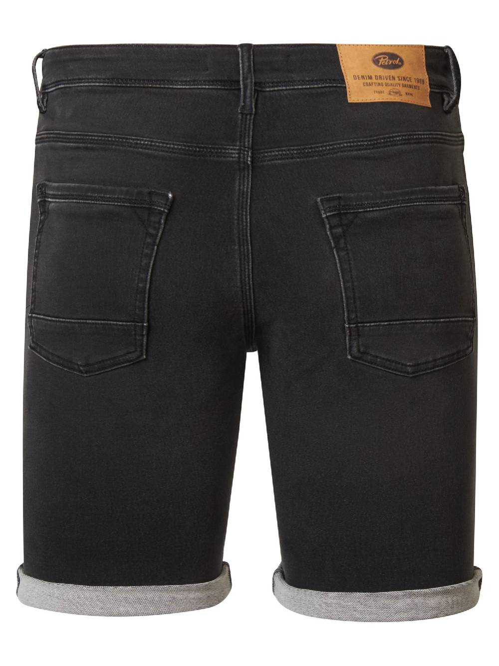 Petrol JACKSON JOGG-Denim Short Slim Fit M-1040-SHO001 (black stone 9705) Auslauf