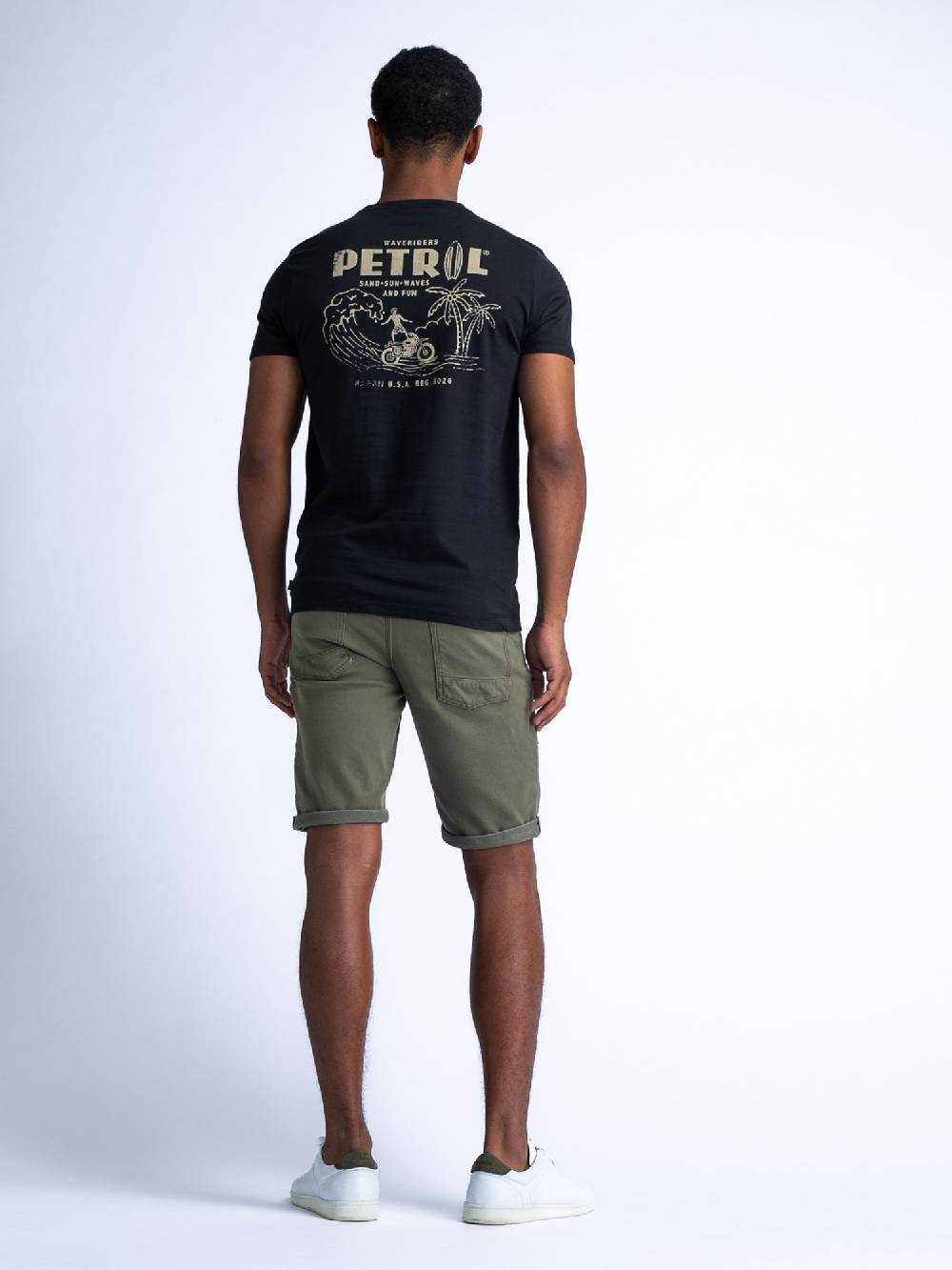 MEN SHORT DENIM M-1040-SHO005 (dusty army 6134) Angebote