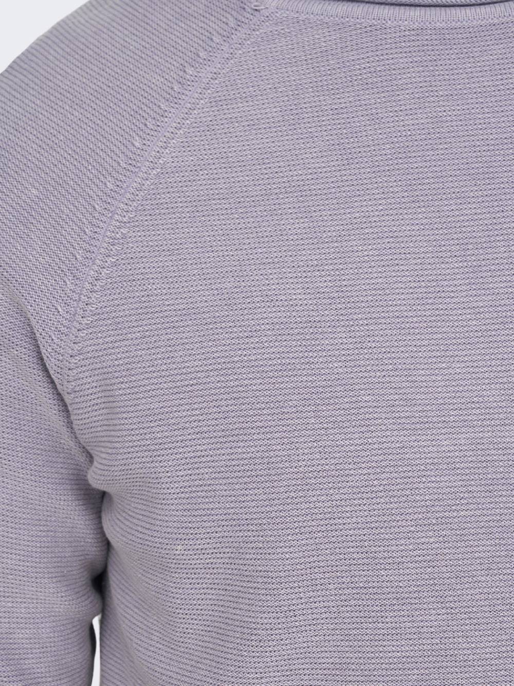 Only & Sons ONSDEXTOR 12 Wash Raglan Knit (22016131 Purple Ash) Preisnachlass