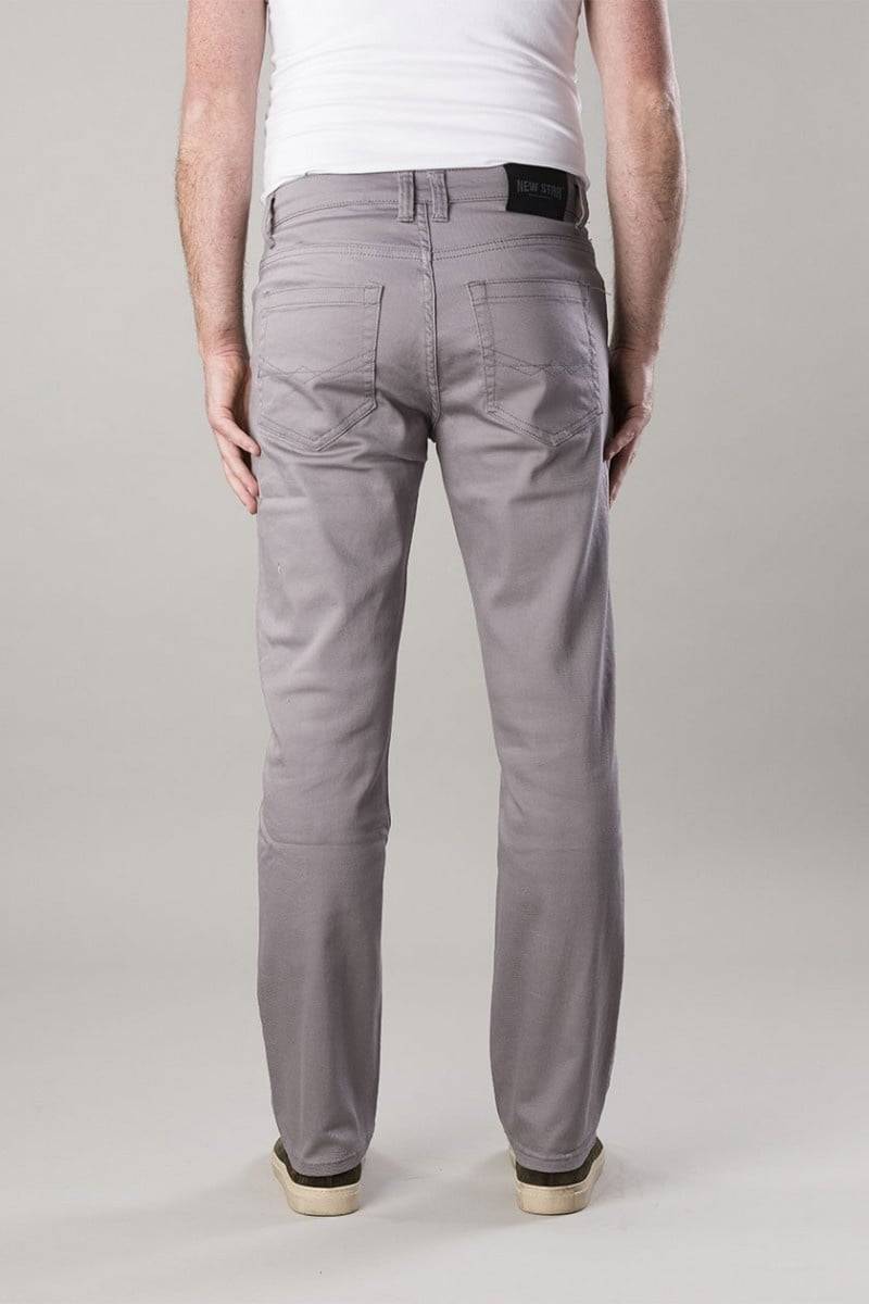 New Star JACKSONVILLE Stretch Twill Regular - (GREY) Saisonschlussverkauf