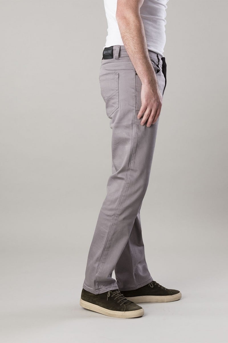 New Star JACKSONVILLE Stretch Twill Regular - (GREY) Saisonschlussverkauf