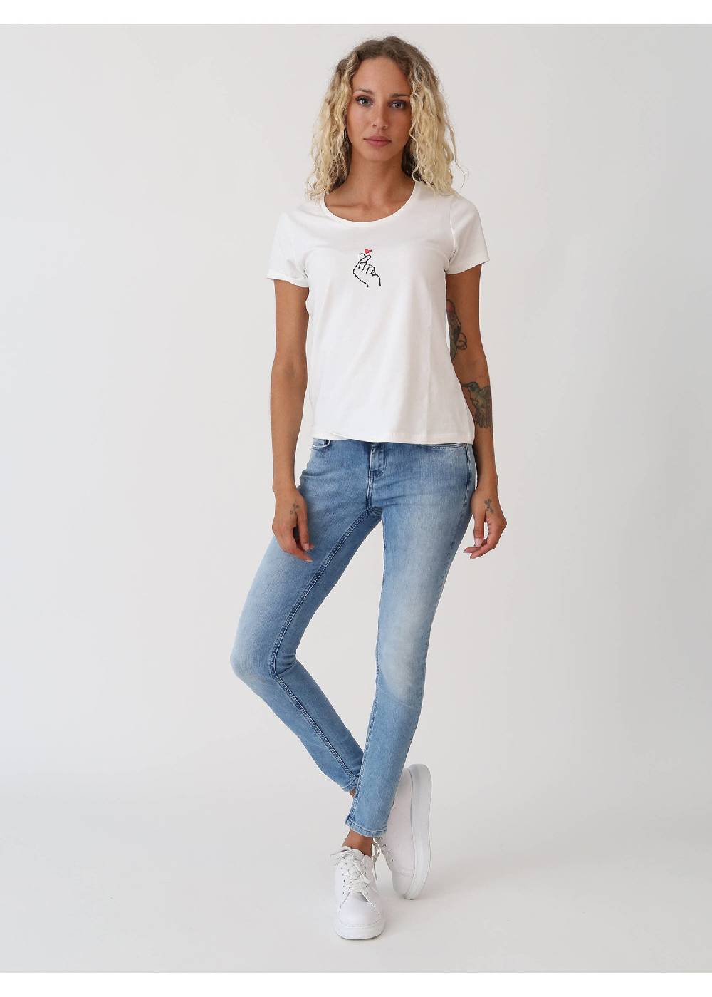 M.O.D Sina Skinny Fit Panda Blue Neueste Stile