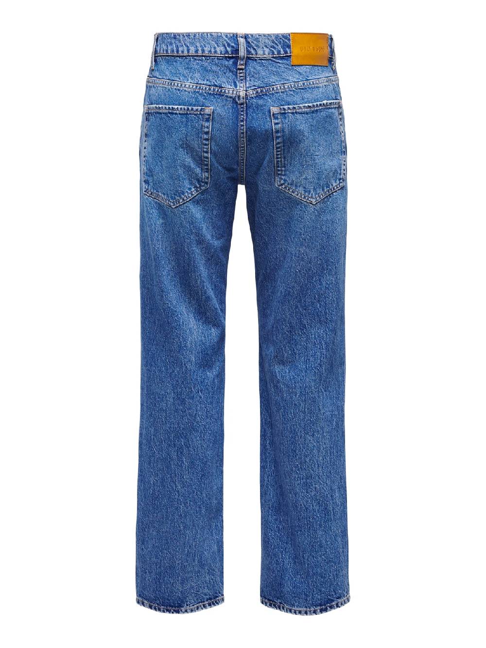Only & Sons ONSEDGE STRAIGHT BROMO 0017 DOT DNM NOOS Dark Medium Blue Denim Letzter Tag