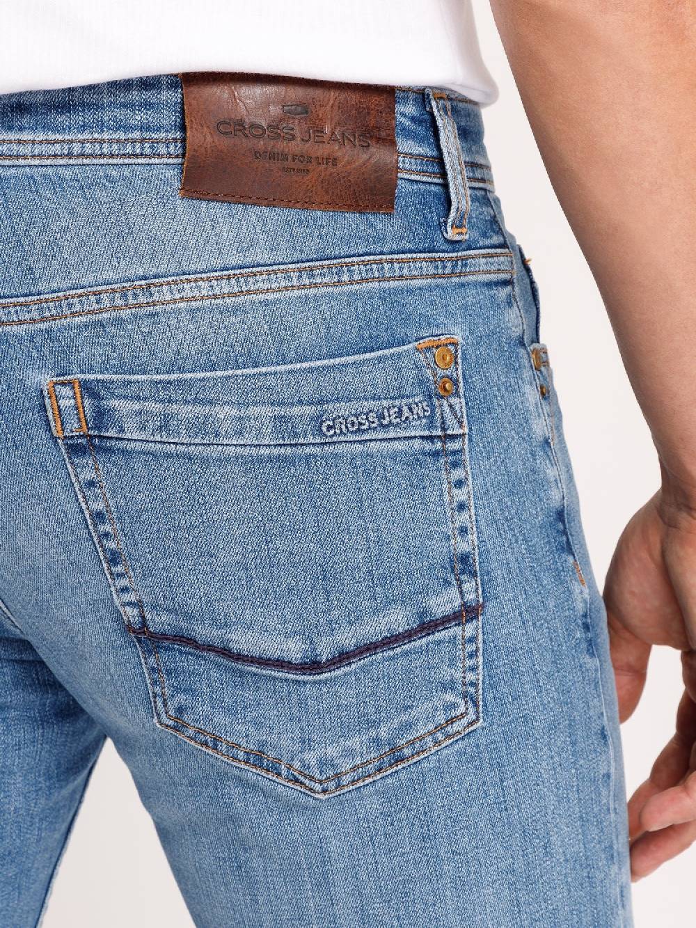 Cross Jeans ANTONIO E 161-107 (504 LIGHT MID BLUE0 Bis zu 65% Rabatt