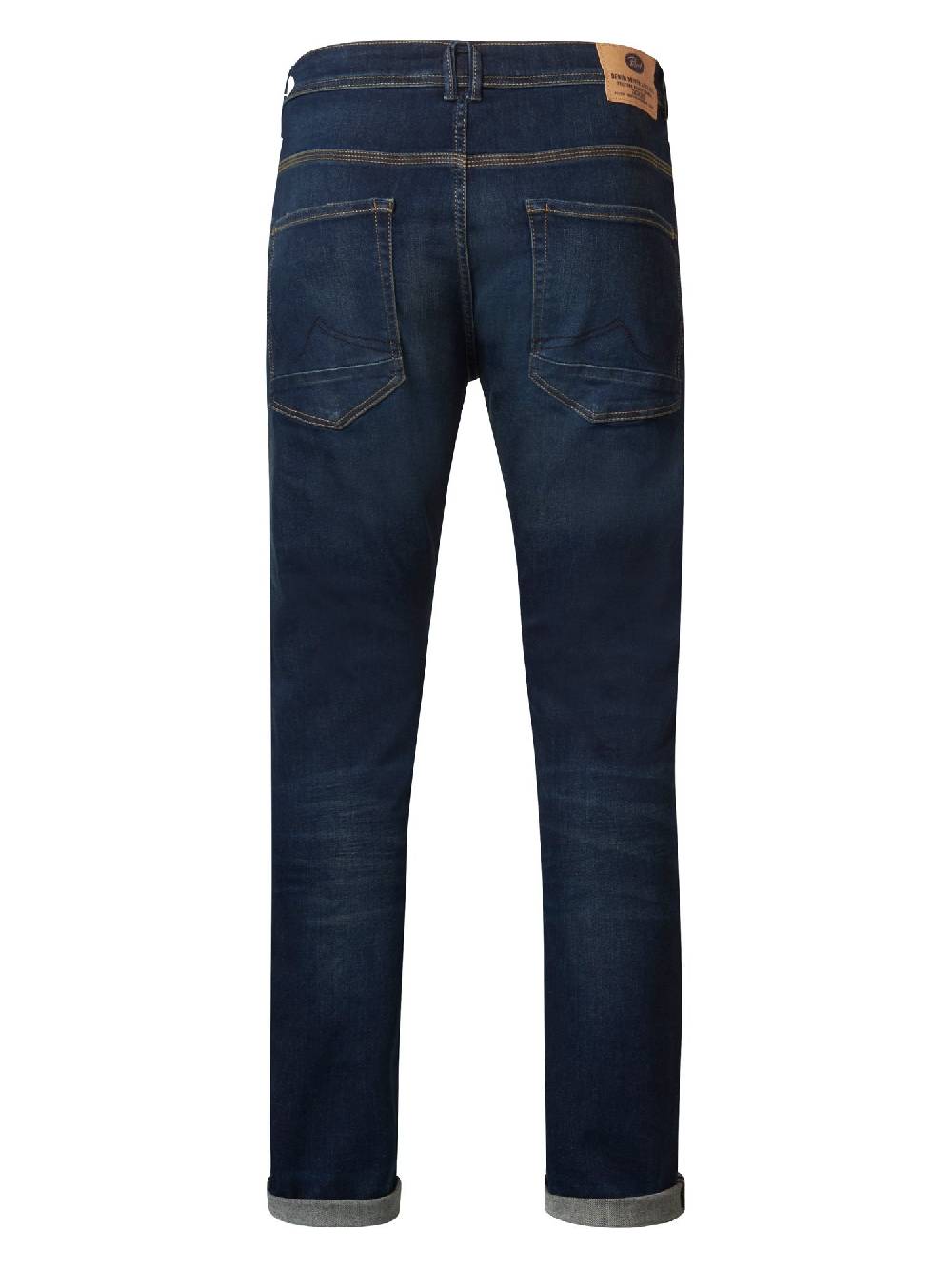 Petrol SEAHAM VTG Men Denim Slim fit (5801 Dark Vintage) Vierteljährliche Förderung