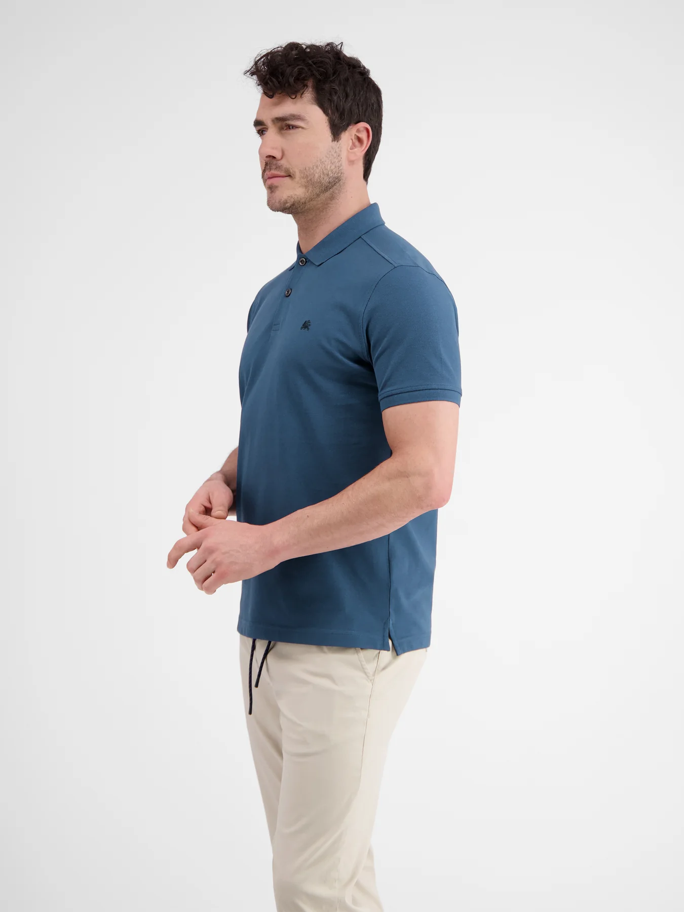 Lerros 2423200 BASIS POLOSHIRT (448 STORM BLUE) Kostenloser Versand international