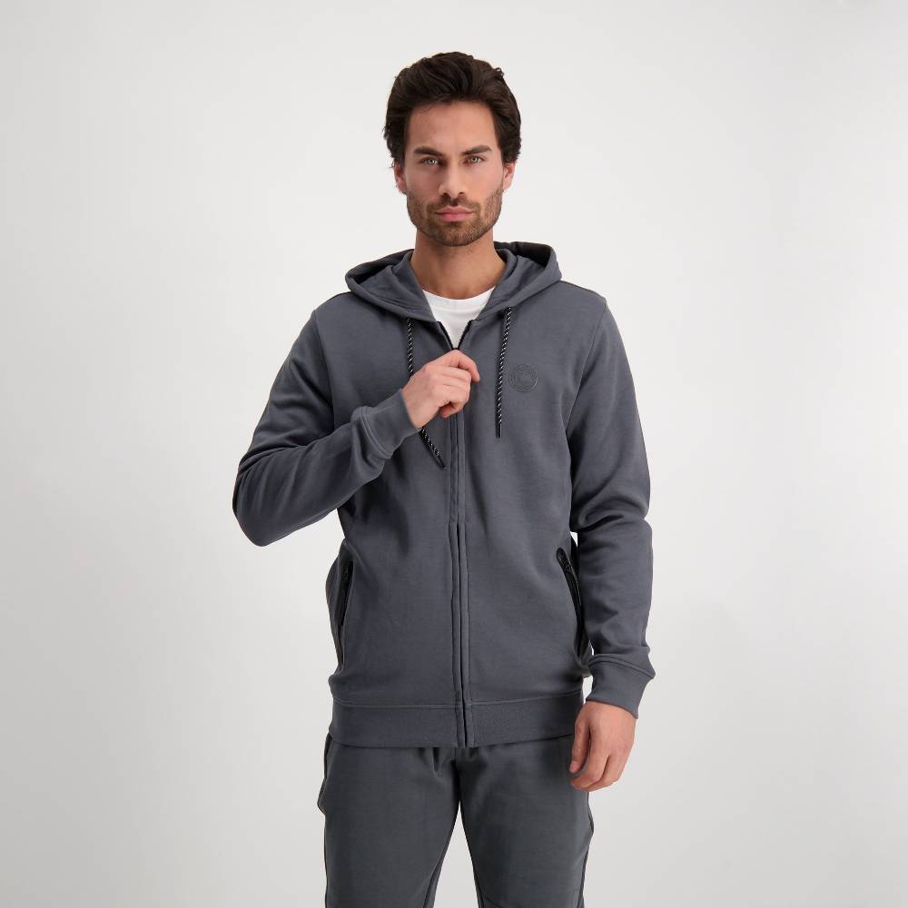 Cars Jeans ISCAR HOOD SW Mid Grey Kostenloser Versand