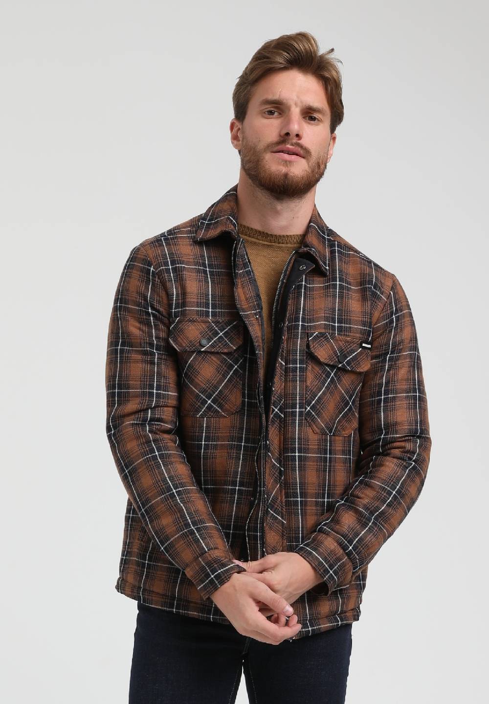 Gabbiano Overshirt 423516 Camel Sonderangebote