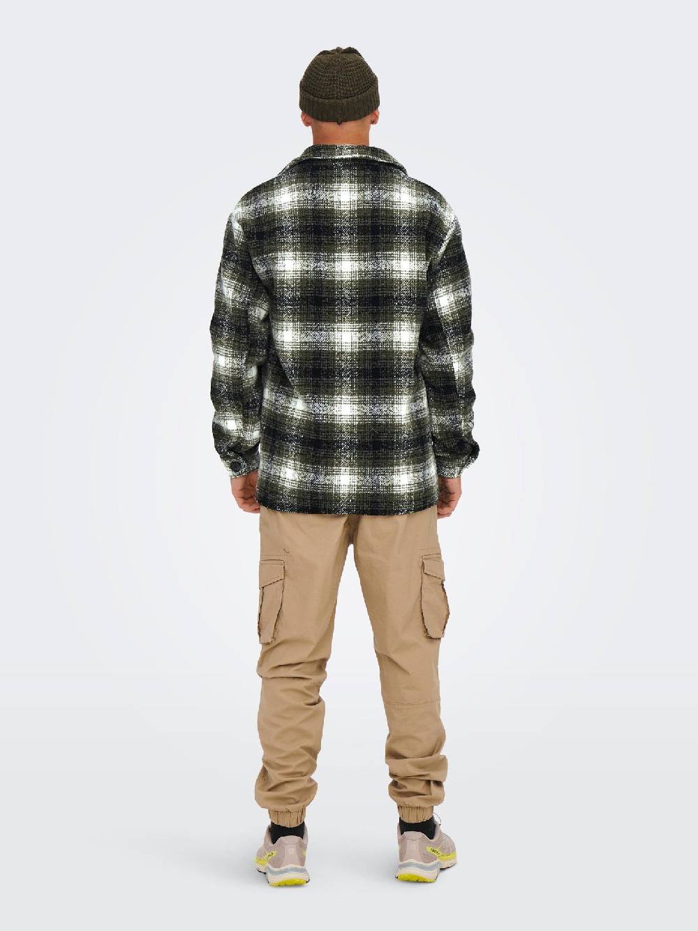 Only & Sons ONSCANE Check Jacket OTW (187719 Peat) Riesige Ersparnisse