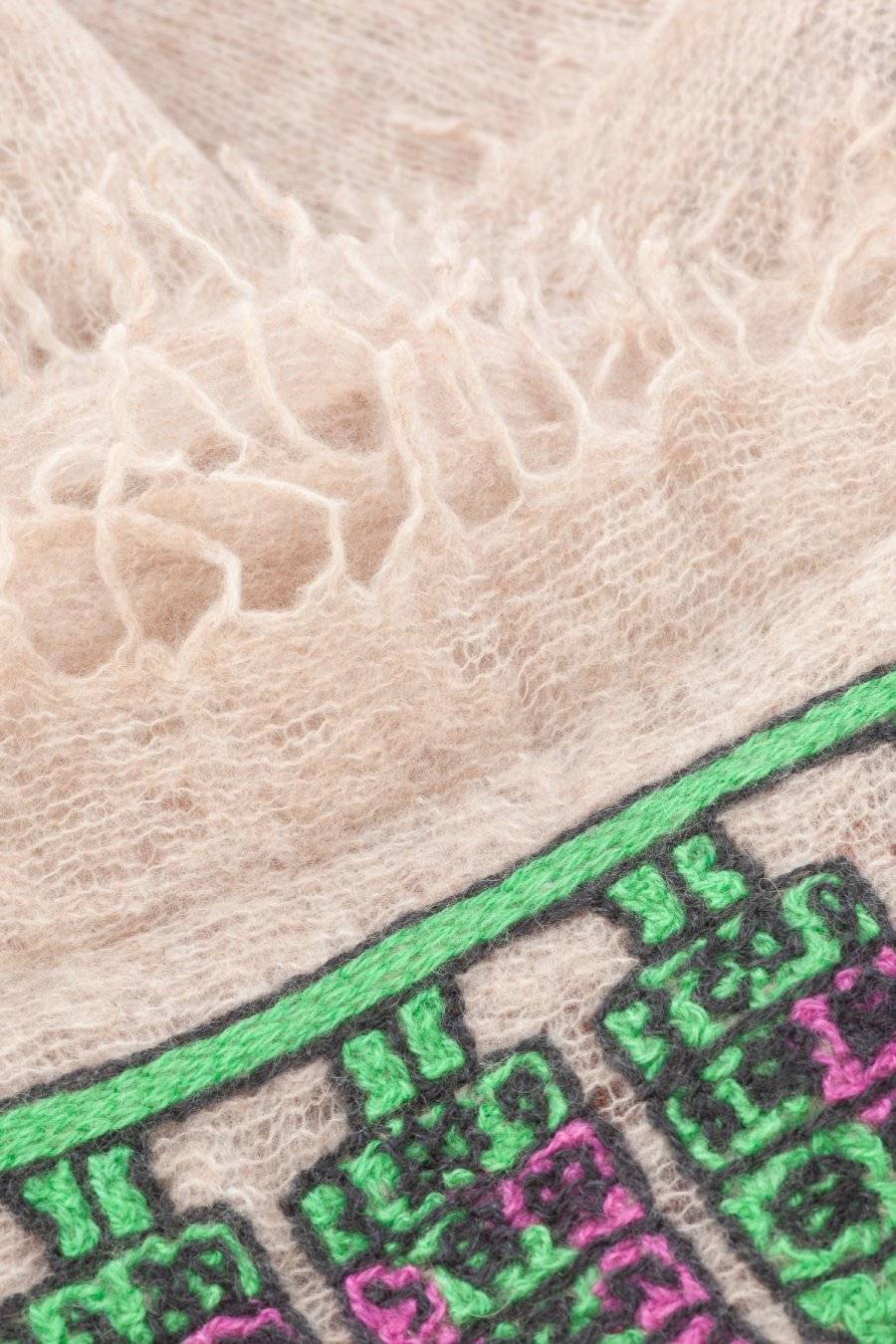 Mouleta Kaschmirschal Hand Embroidery Heißer Verkauf