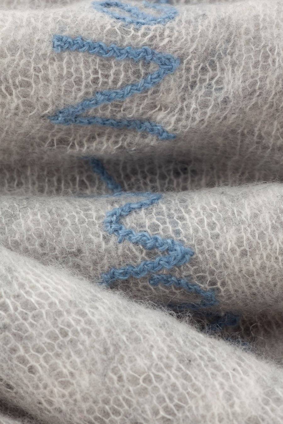 Mouleta Kaschmirschal Hand Embroidery Top Angebot