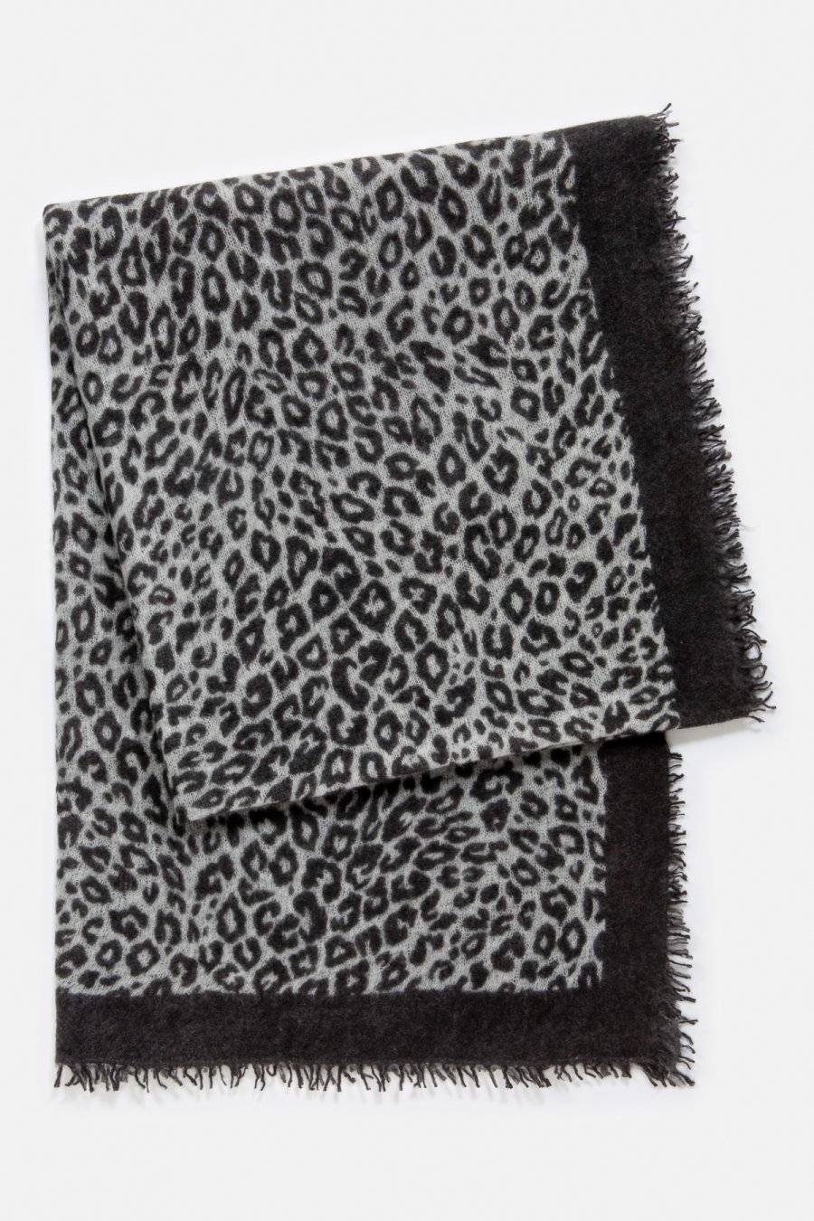Mouleta Kaschmirschal Leo Print Neueste Stile