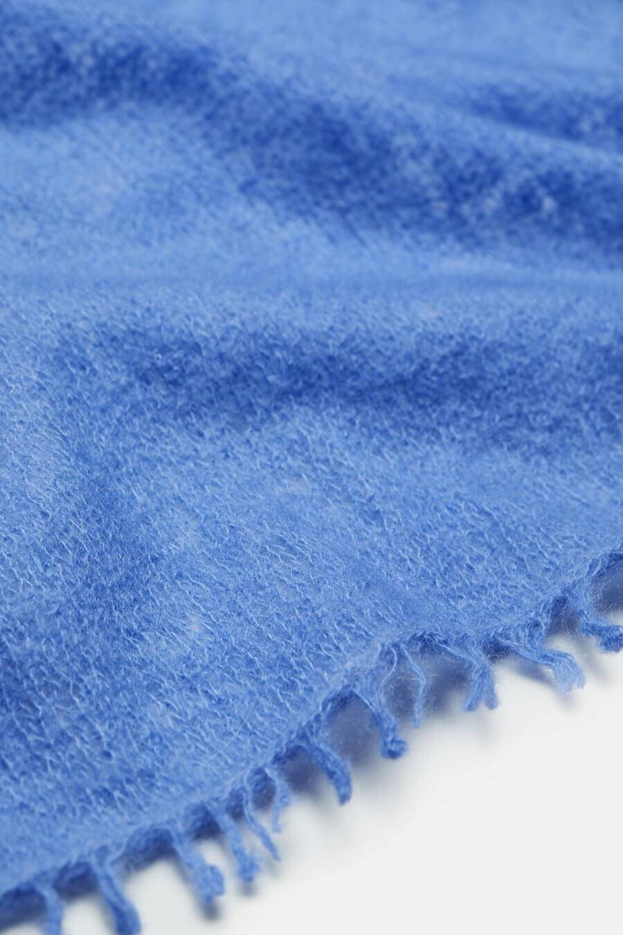 Mouleta Kaschmirschal blau Colors Vierteljährliche Förderung