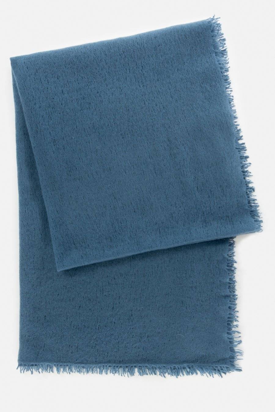 Mouleta Kaschmirschal blau Colors Nur noch ein Tag übrig