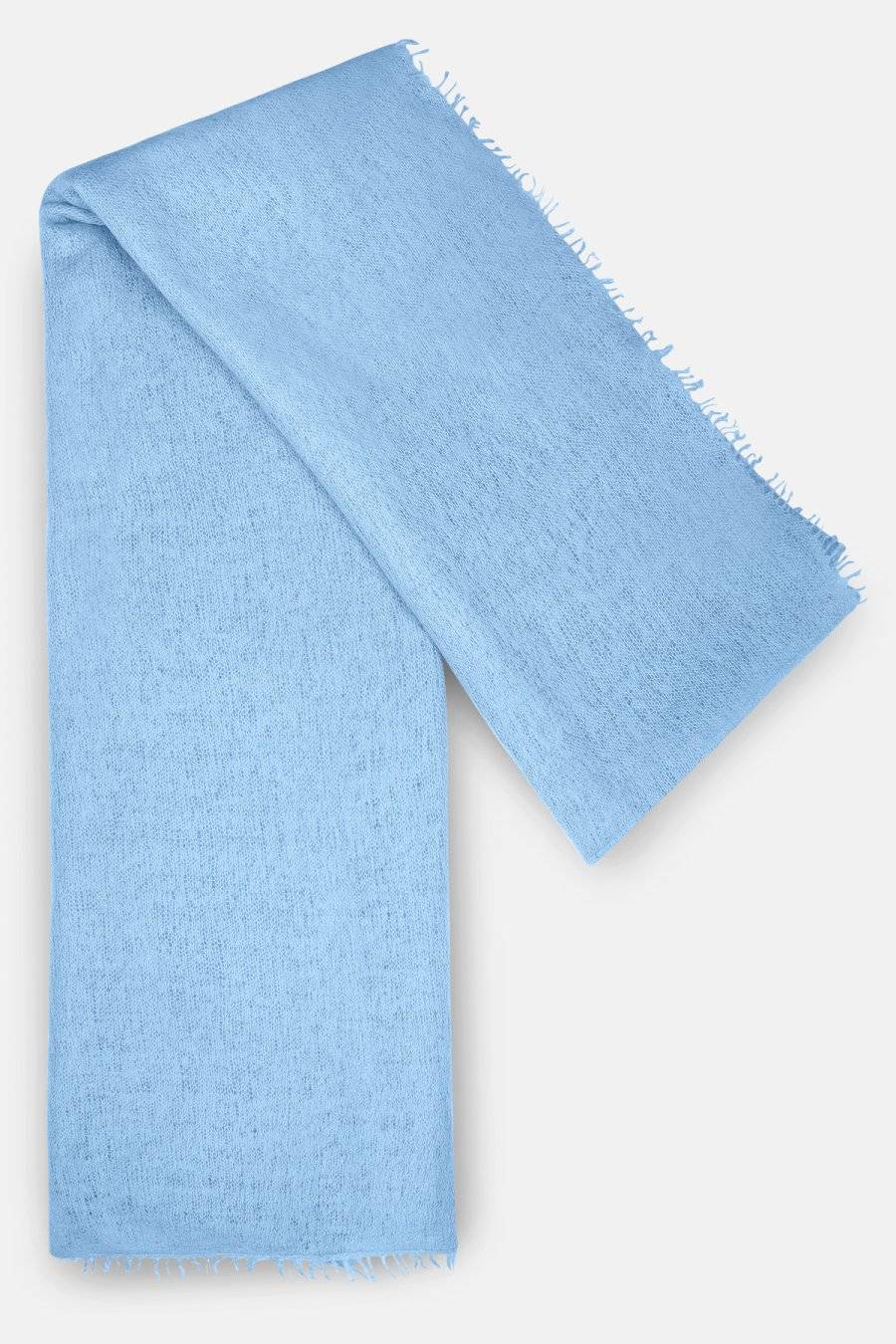Mouleta Kaschmirschal blau Colors 50% Rabatt mit kostenlosem Versand