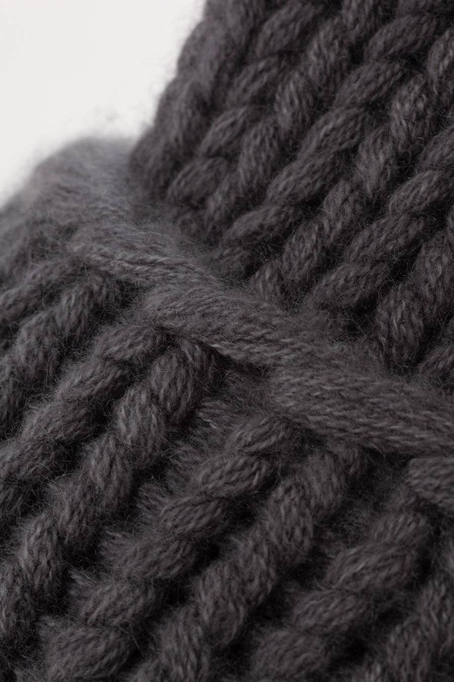Mouleta Kaschmir Hand Knit Mütze Auslauf