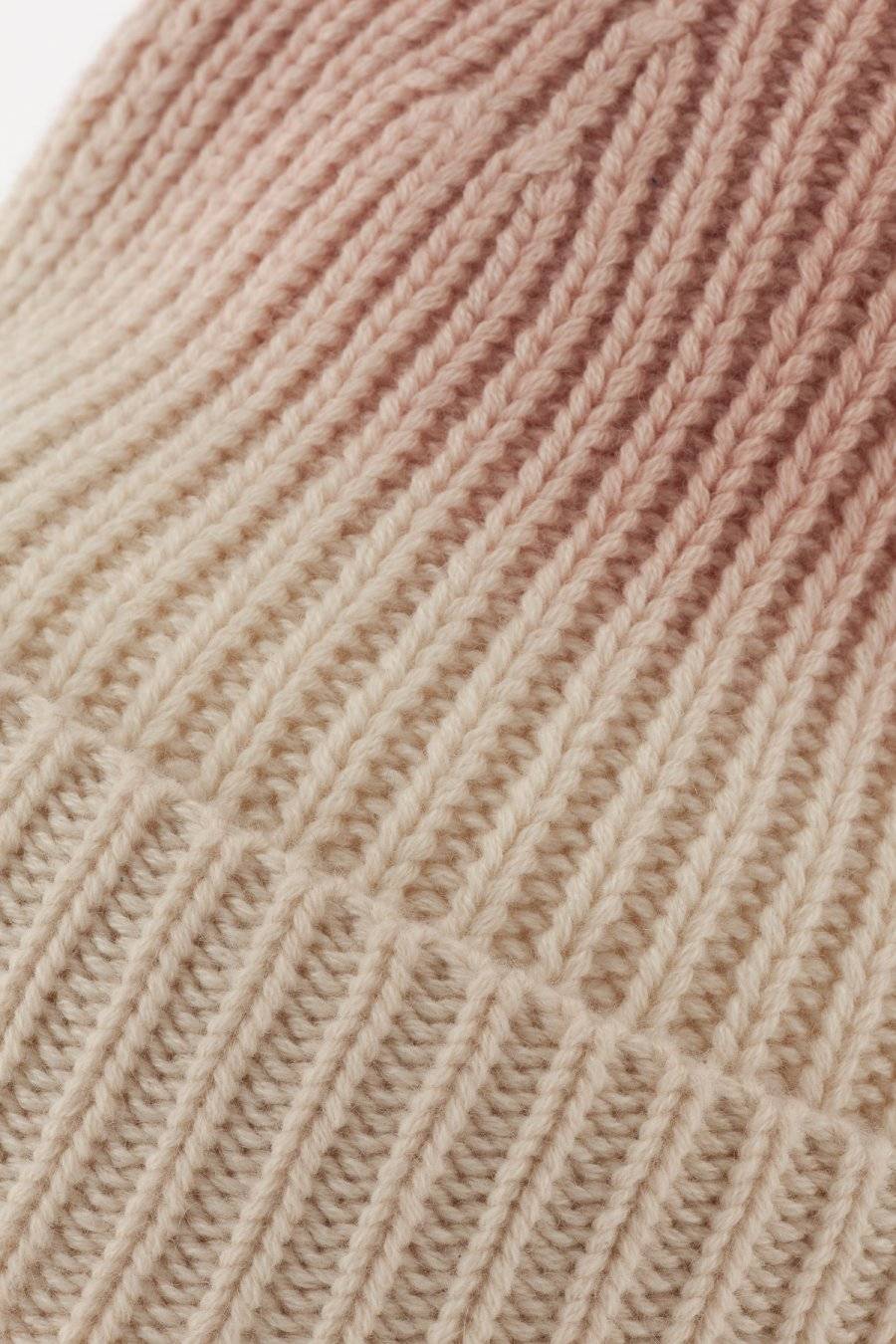 Mouleta Kaschmir Strick Mütze-Shaded Effect Hotsell