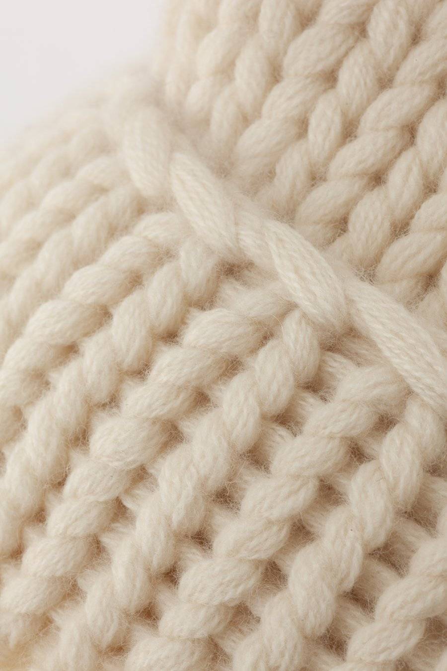 Mouleta Kaschmir Hand Knit Mütze Meist gekauft
